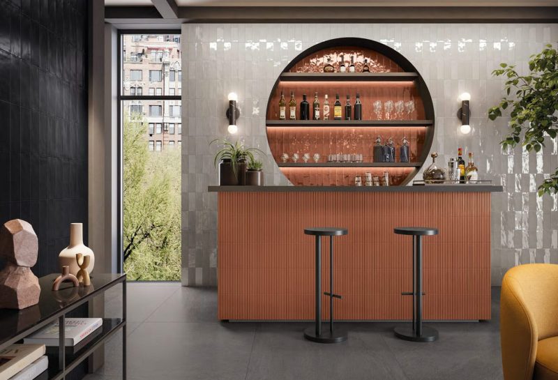 Carrelage coloré pour mur et sol mat ou brillant format brique 9 coloris originaux Sacouba magasin Porto Venere Montpellier