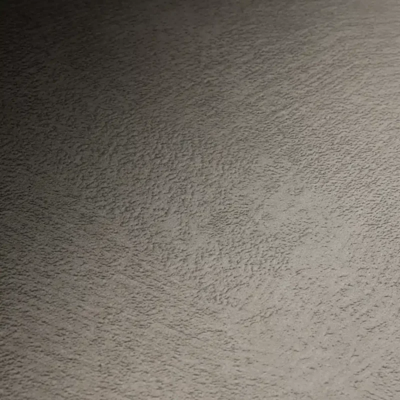 Carrelage sol et mur en gres cerame effet beton resine taupe Resina Cloud detail