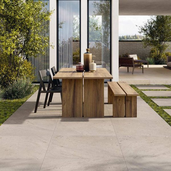 Carrelage effet terrazzo en grès cérame 5 coloris disponibles en finition terrazzo léger ou plus marqué TIVOLI pour intérieur et extérieur - Magasin Porto Venere à Montpellier 34