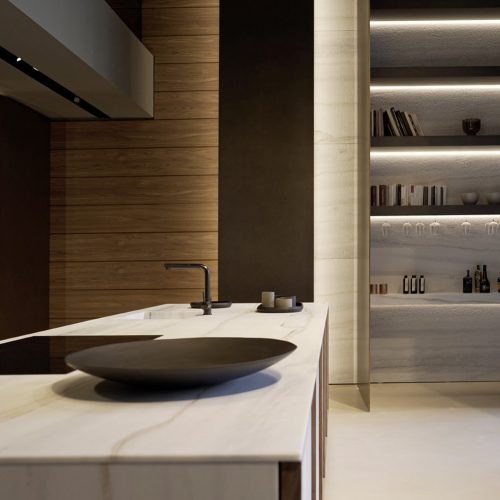 Cuisine haut de gamme Modulnova FrameMarmo_Porto Venere Montpellier