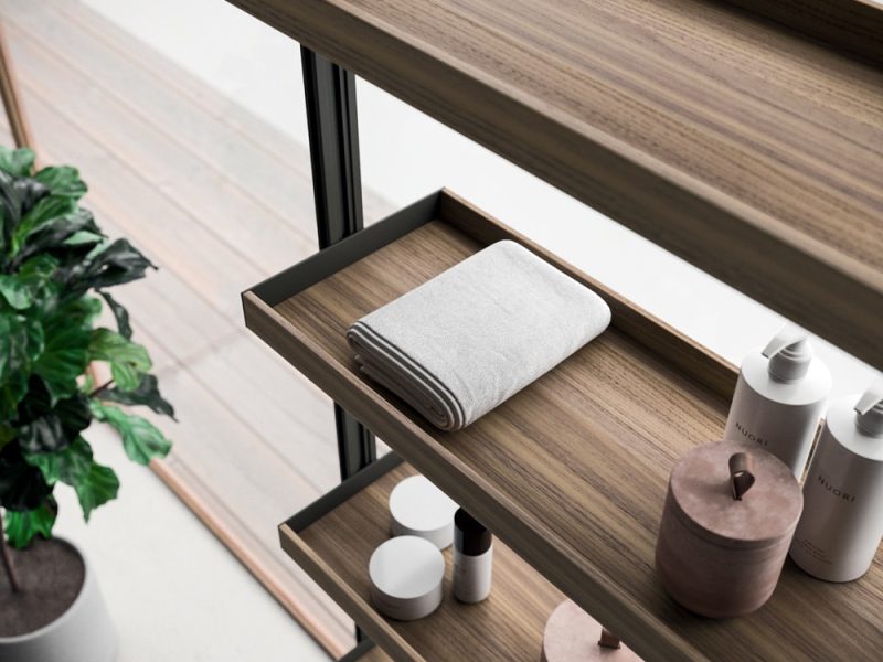 Meuble de salle de bain haut de gamme épurée