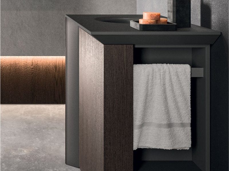 Meuble compact design pour salle de bain de qualité