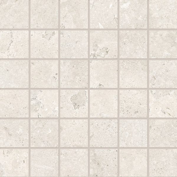 Mosaïque Minimal Blanc
