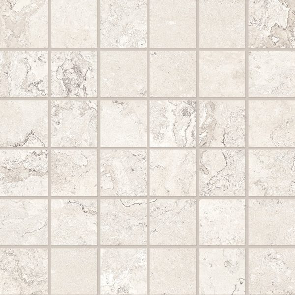 Mosaïque Variée Blanc