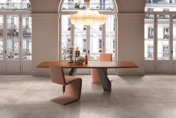 carrelage contemporain aspect béton Architecture