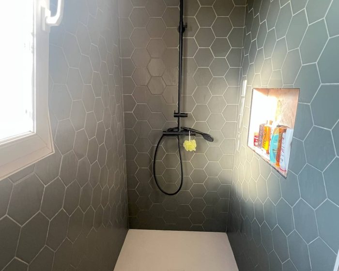 carrelage hexagonal vert a montpellier manhattan