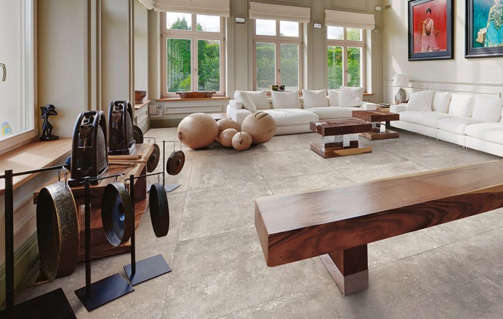 Carrelage imitation pierre contemporaine ORVIETO
