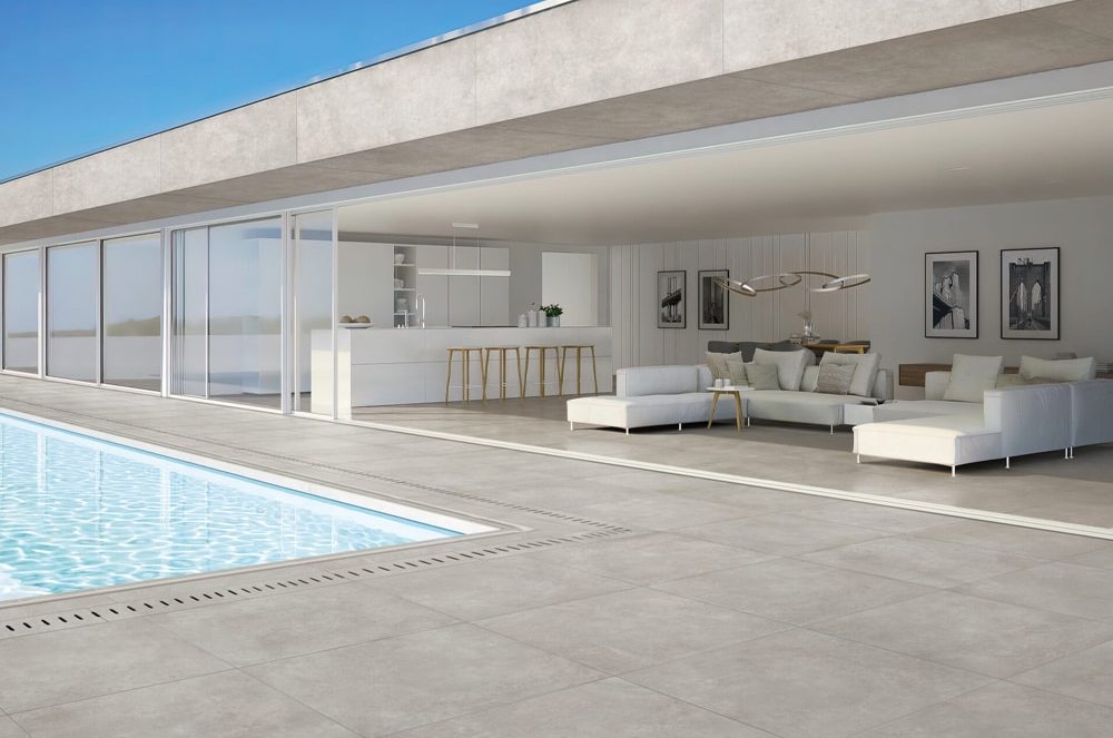 Carrelage aspect pierre contemporaine FULL CONCRETE